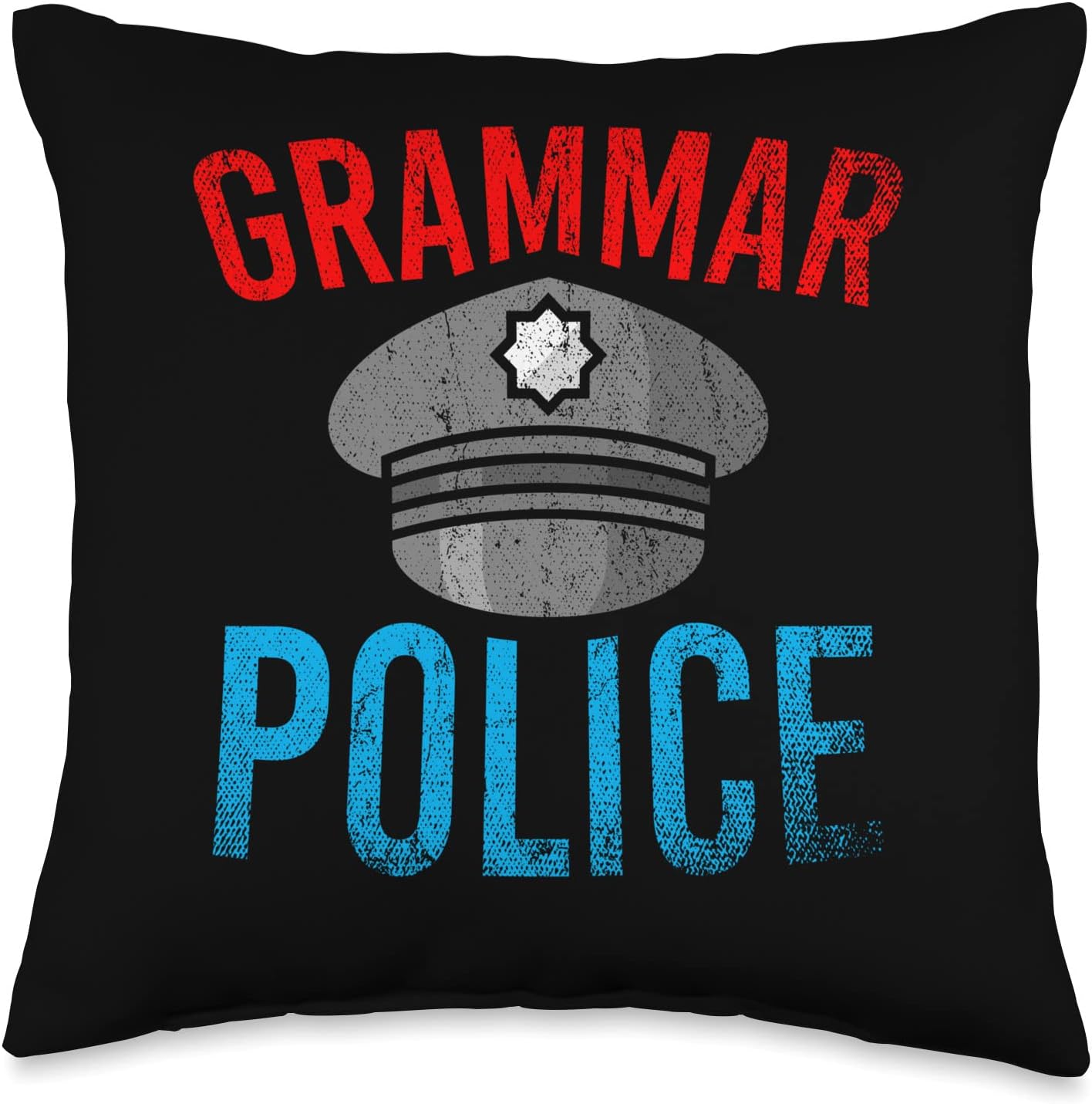 Punctuation Spelling Grammar Gift Idea Police Hat