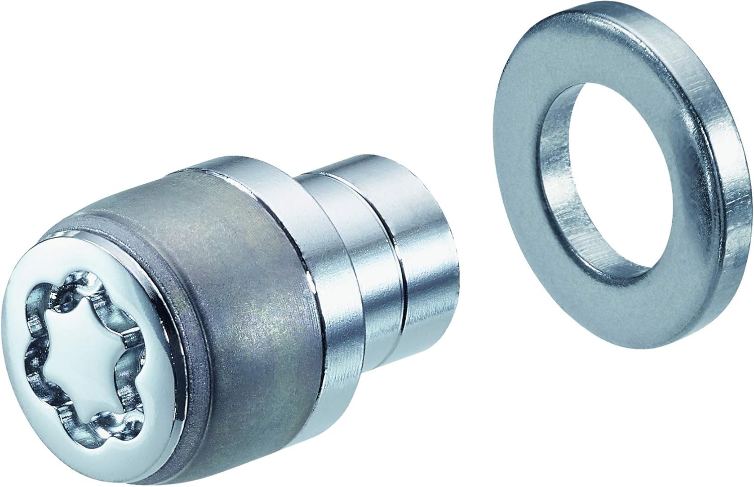 21156SL Wheel Lock Nuts SL (Ultra High Security) M12 x 1,5, Flat seat, Overall Length 35,0 mm, Hex Size 21mm, Key Diameter 28,8 mm