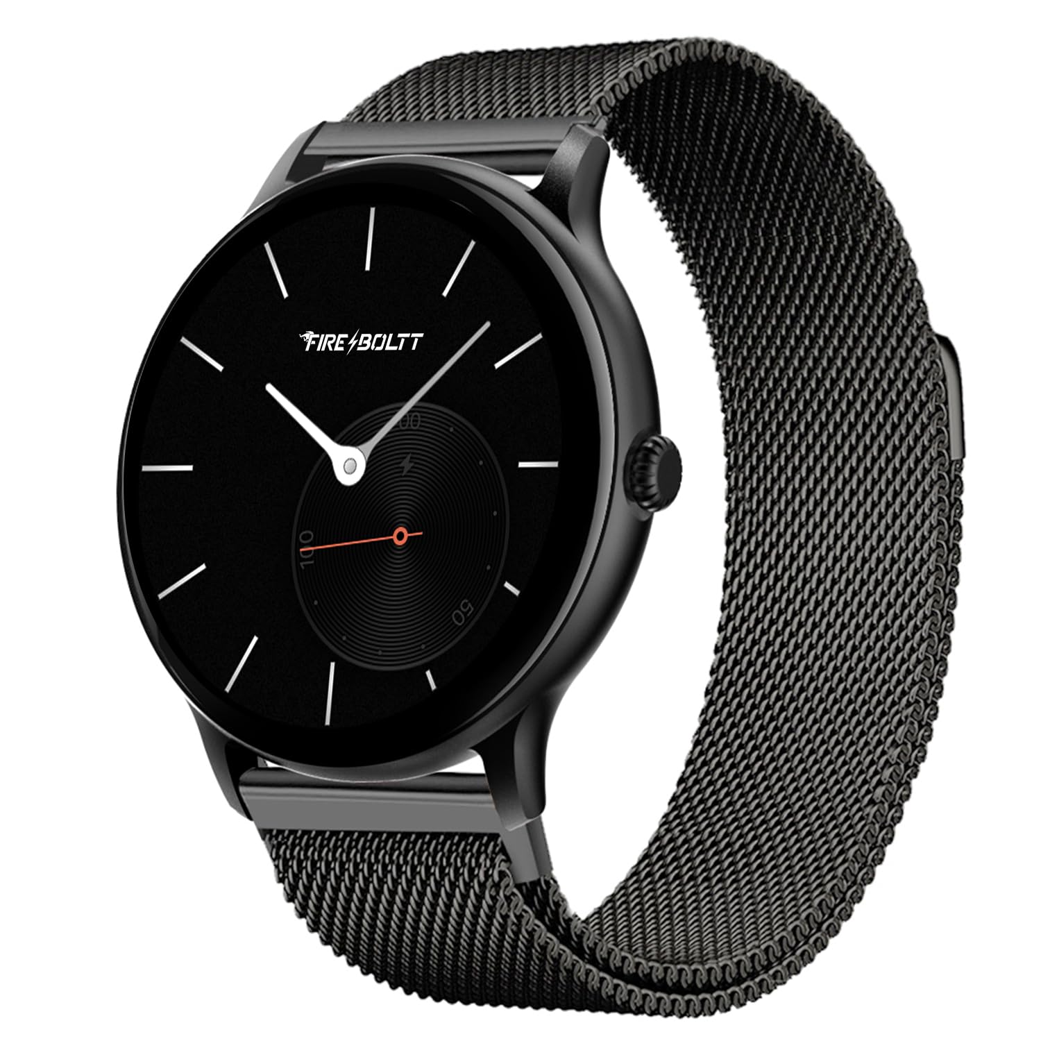 Fire-Boltt Phoenix Pro Smart Watch 1.39 inch Bluetooth Calling, AI Voice Assistant, Metal Body with 120+ Sports Modes, SpO2, Heart Rate Monitoring - Active Black