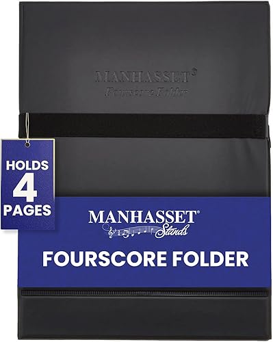 Manhasset Carpeta Fourscore modelo 1650, accesorio para soporte de música