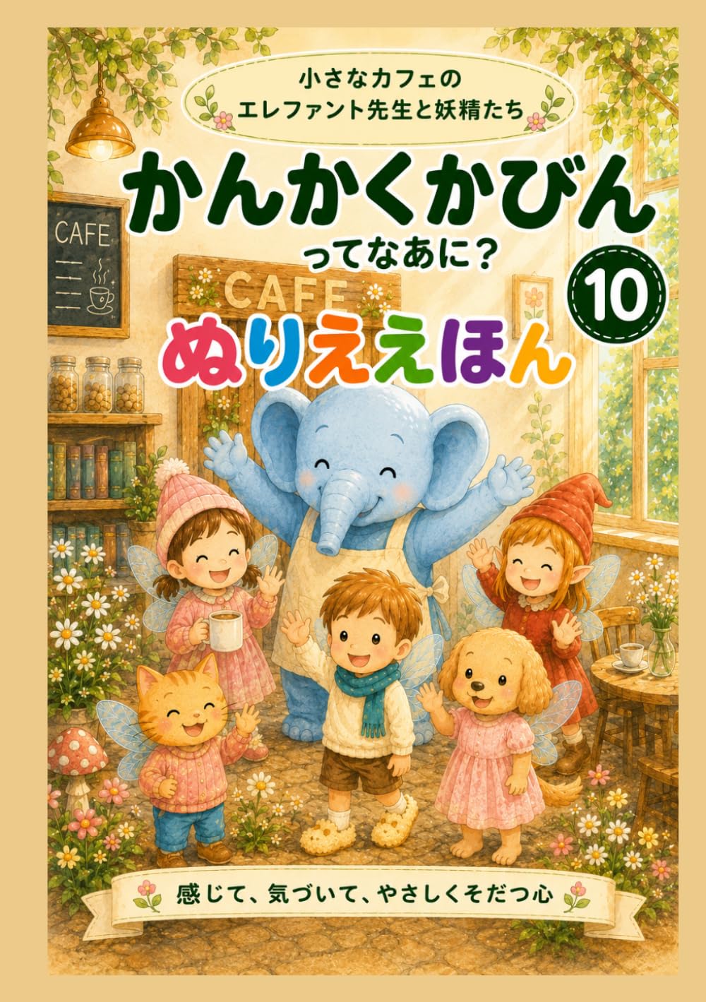 ぬりえかんかくかびんってなあに？⑩ (ぬりえ感覚過敏の絵本)
