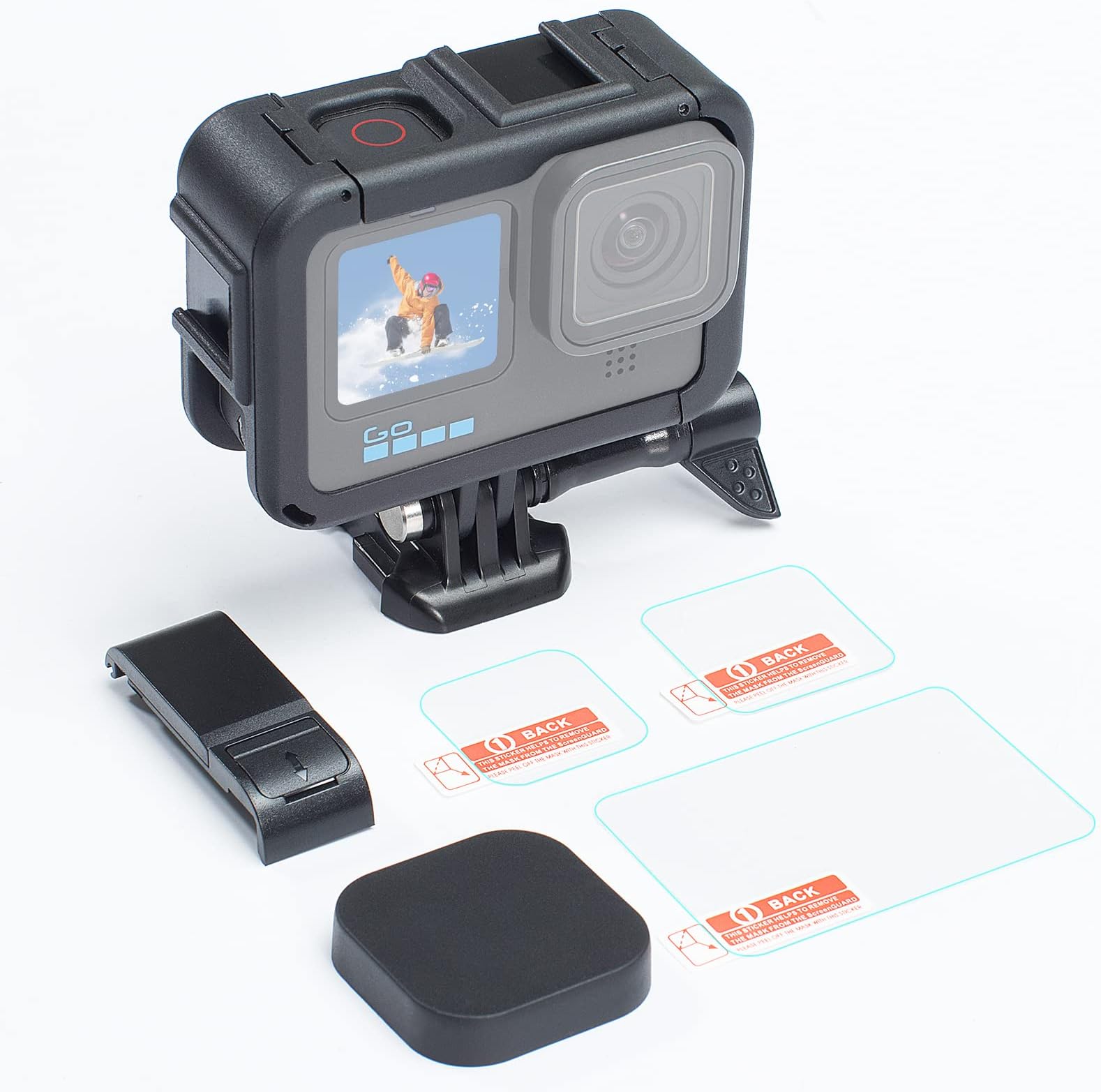 Husiway Action Camera Accessories Kit for Gopro Hero 8