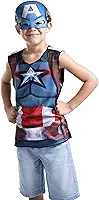 Novabrink - Super Magia Fantasia Capitão America Pop TAM G