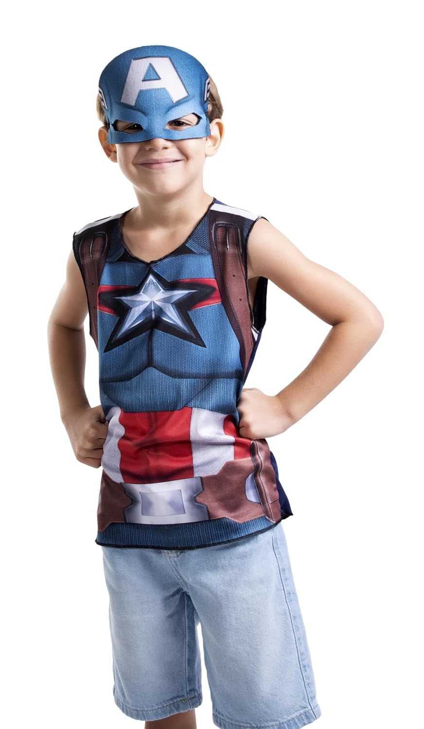 Novabrink – Super Magia Fantasia Capitão America Pop TAM G