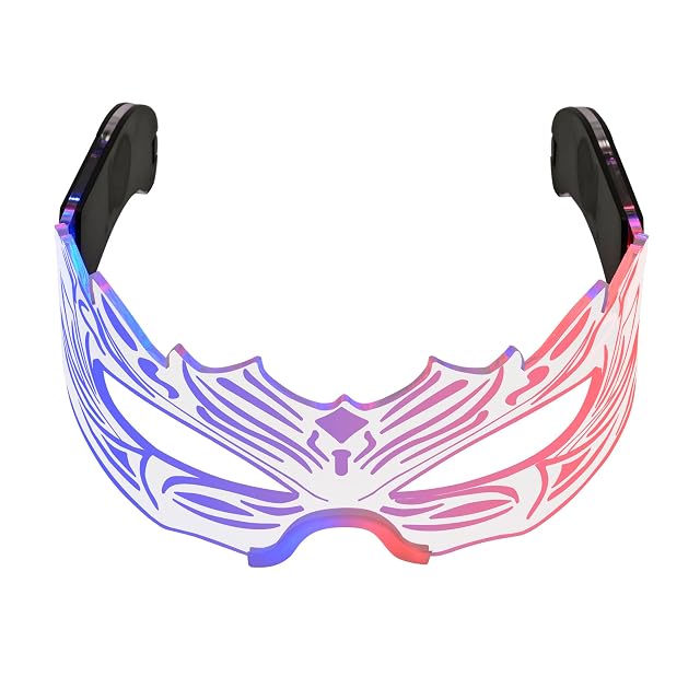 Light Up Glasses For Parties Led Glasses For Kids Adult Masquerade Mask Cosplay Costume Rave Accessories Gifts