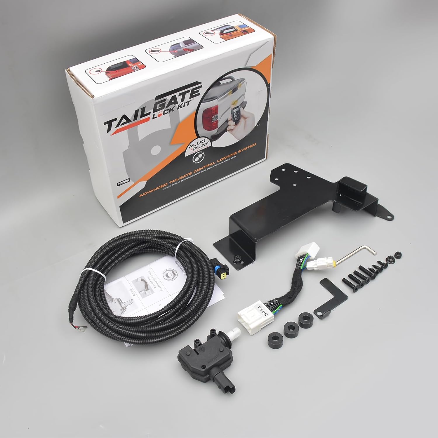 Power Tailgate Lock for Hilux Revo 2015-2026, Advanced Tailgate Locking System