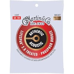 Saxofon Martin Martin Strings - Acústica Auténtica – SP – 80/20 bronce extra ligero (10-47).