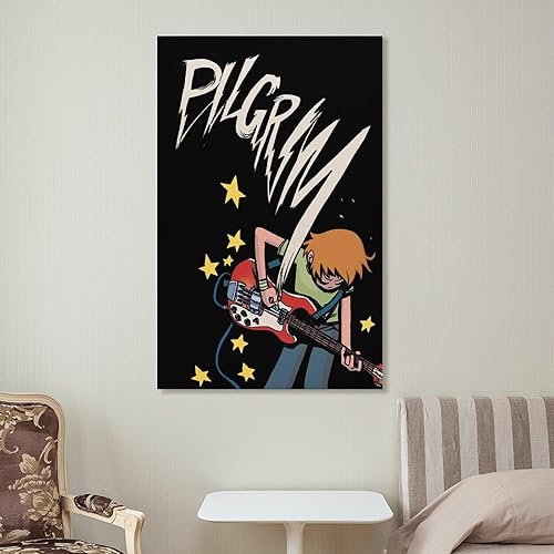Miniatura 7 de Scott - Póster de película de Pilgrim Vs. The World, pinturas artísticas estéticas para pared, lienzo, decoración de pared, decoración del hogar,