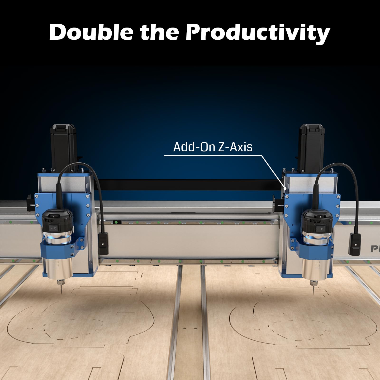 SainSmart Genmitsu Add-on Z-Axis Assembly Kit Upgrade for PROVerXL