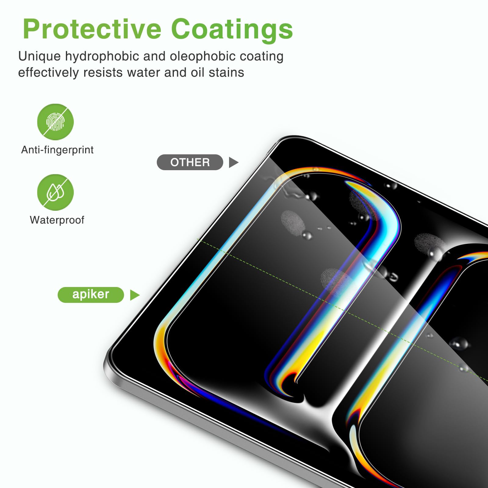 Vetro Temperato Antiriflesso Vetro Temperato Spigen PaperTouch Per IPad Pro 13 M4 - Sensazione Carta, Durezza 9H Paper Touch Review - Foto 11