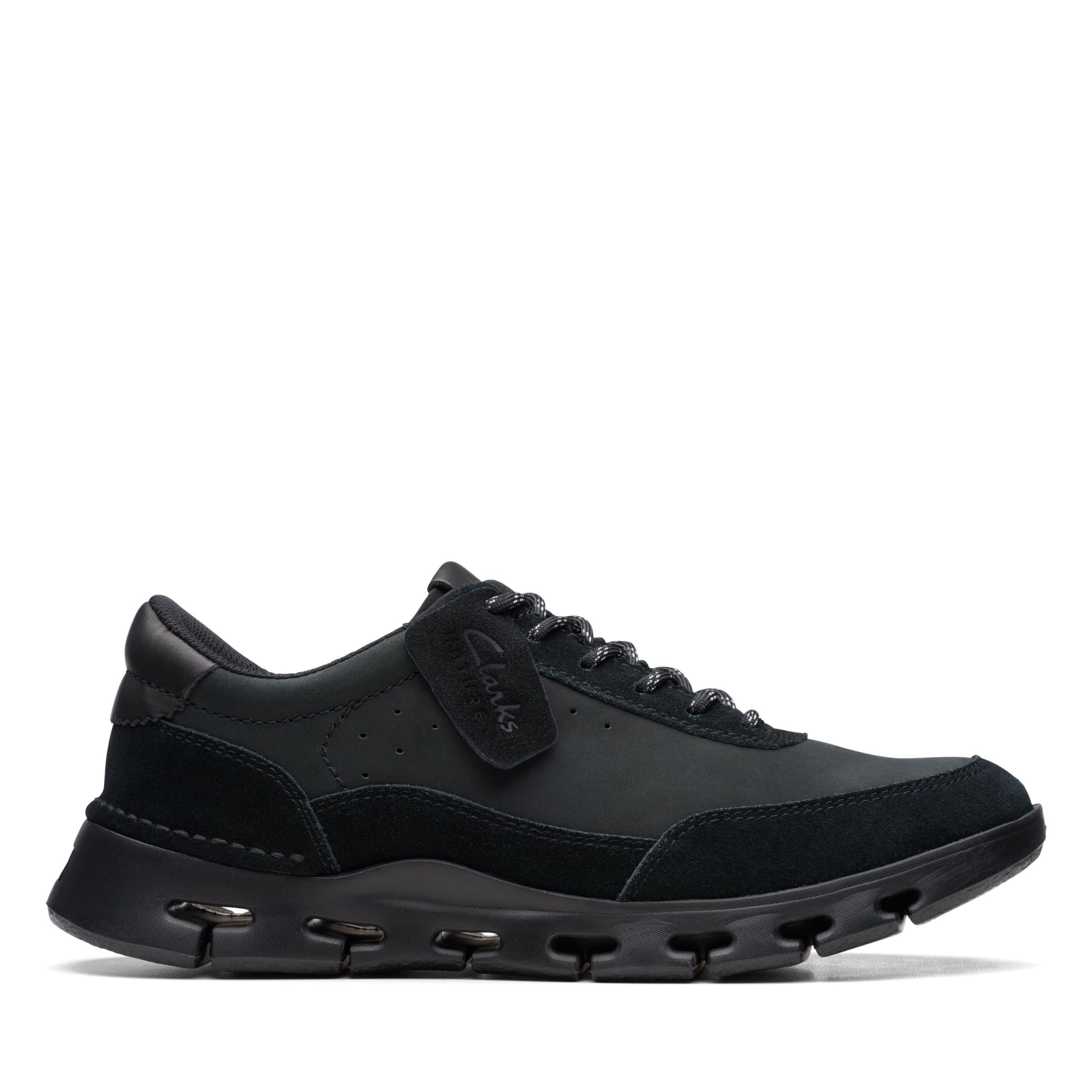 Clarks Nature X One, Zapatillas Hombre, Black, 43 EU