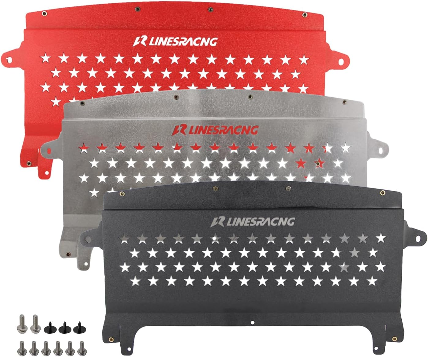 Oil Cooler Skid Plate Underhood Shield for BMW F80 M3 F82 F83 M4 Aluminum Black