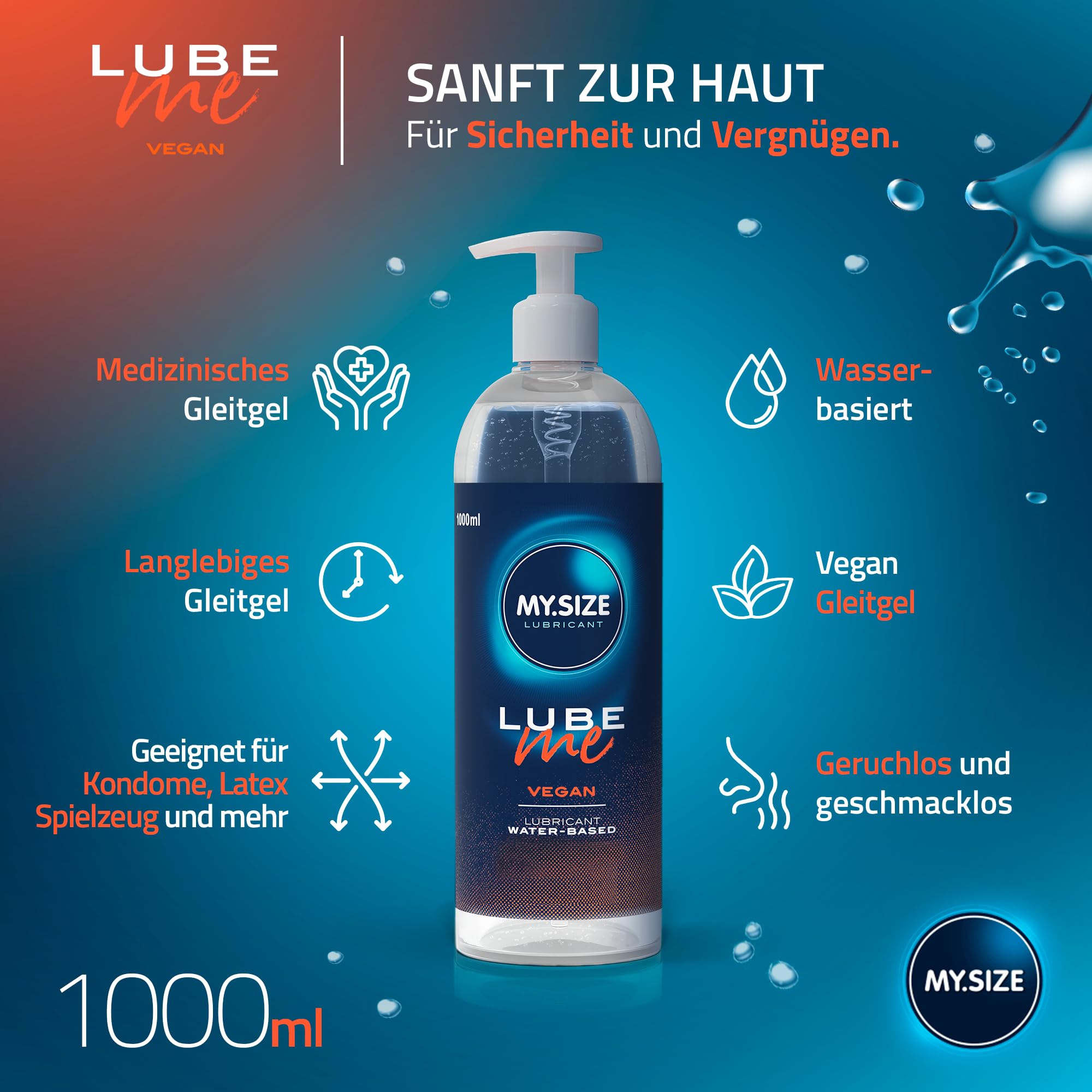 mysize gleitgel Gleitzeit Gleitgel Wasserbasis PREMIUM im Test 94/100 main image 0