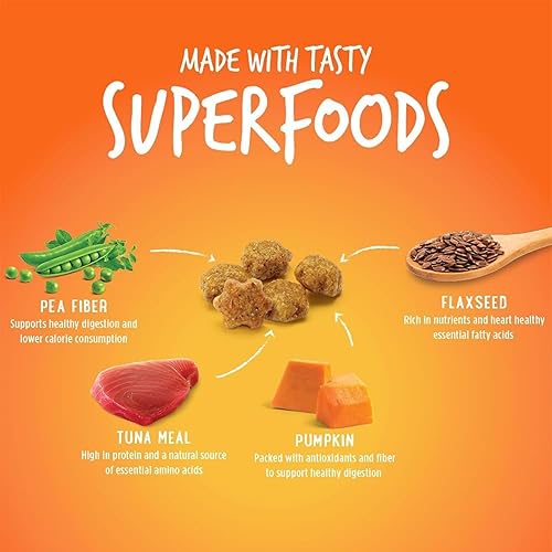 Miniatura 9 de Sorpresas crujientes de frutas para gatos  Saludables sorpresas para gatos con ingredientes limitados  Bajas en calorías  25 onzas