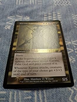 Amazon.co.jp: MTG Foil 邪神カローナ Karona, False God [SCG] : おもちゃ