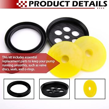 TapeTech 76TT用交換用シールとディスク502Hポンプ修理キット#2