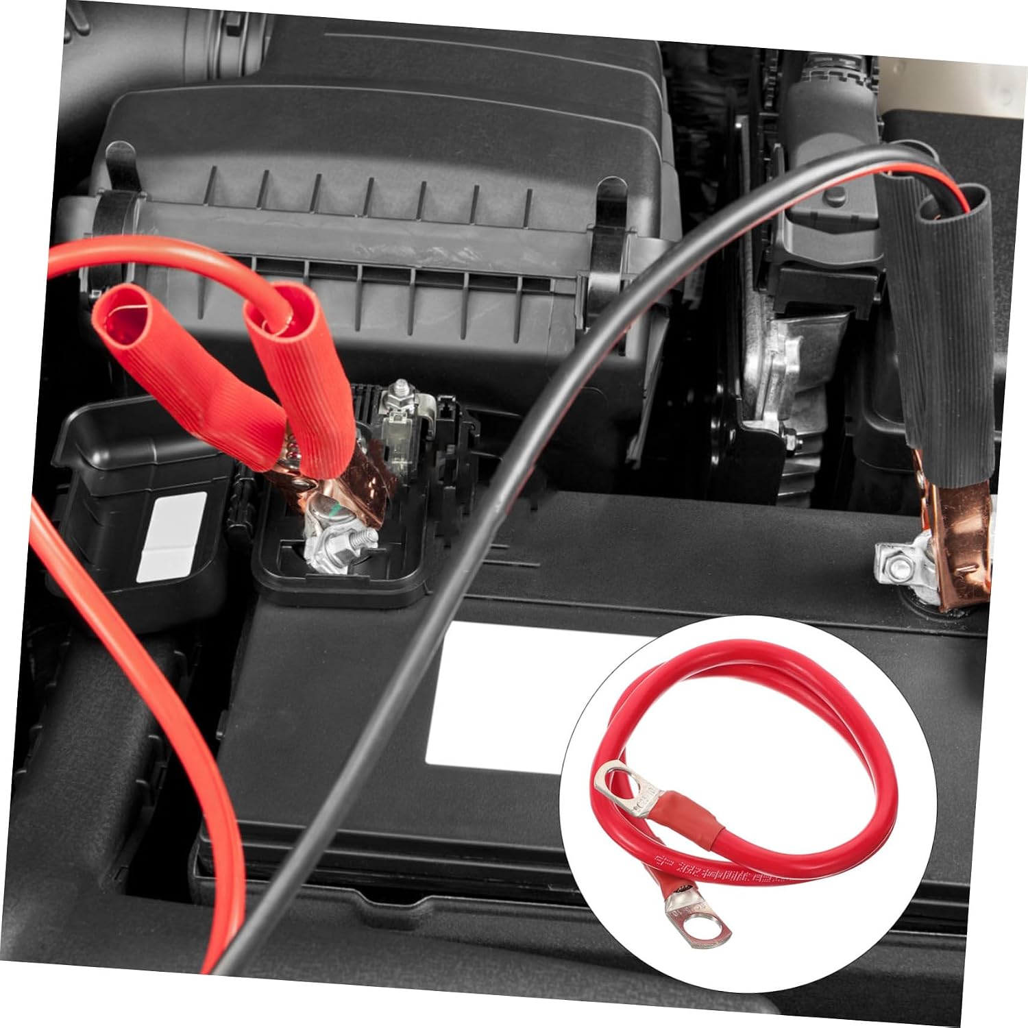 GLEAVI Marine Battery Power Inverter Cable Positive Battery Cable Wire 16 Square 0.5m Diy Efficient Power Supply