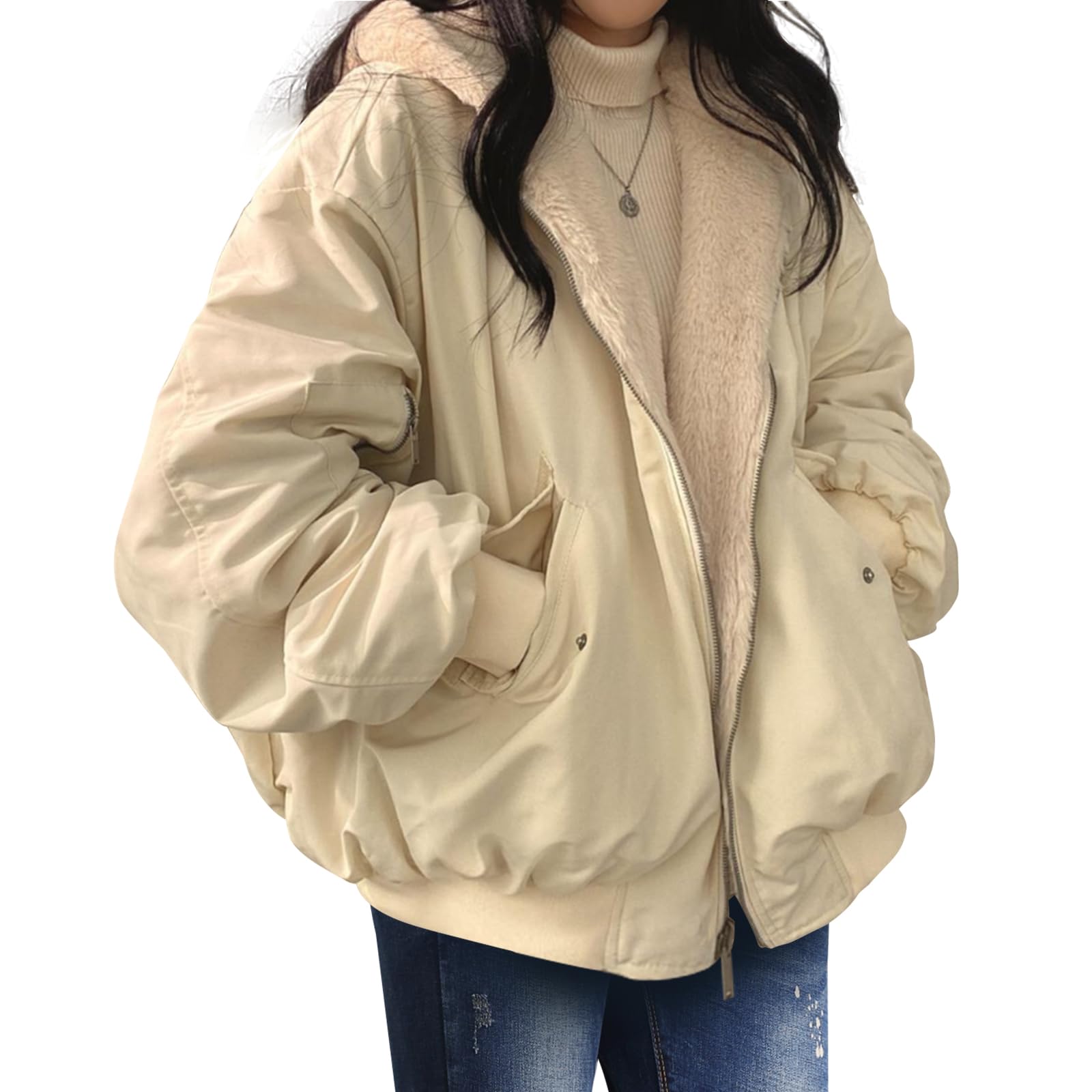 apolina リバーシブルボアジャケット 2-3y apolina リバーシブルボアジャケット 2-3y ベビー服(~95cm)