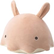 LIV HEART りぶはあと(Livheart) ボルスター マシュマロアクアミエ メンダコ (全長約24cm) ぬいぐるみ 腰当て 98205-26