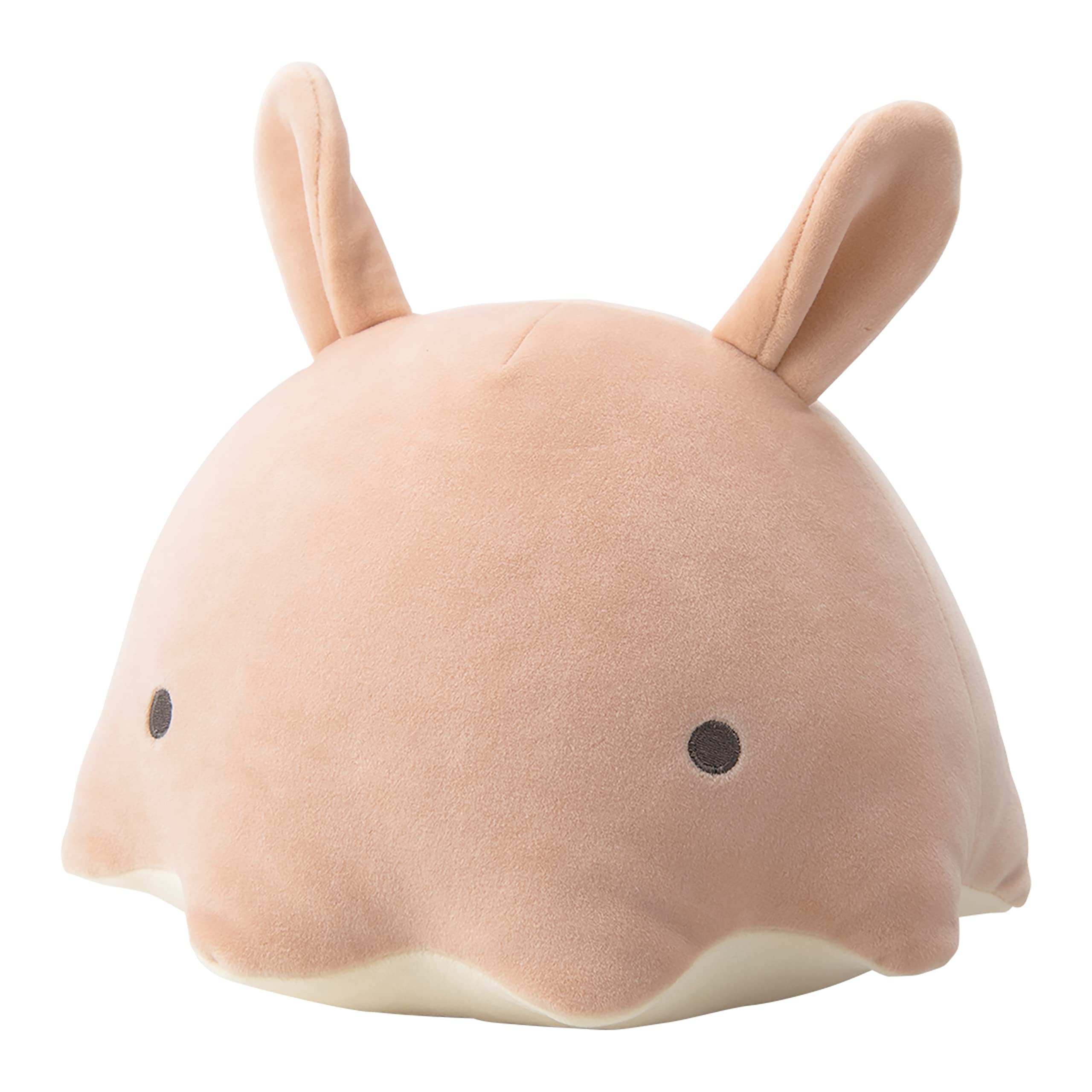 LIV HEART 98205-26 Marshmallow Aquamie Flapjack Octopus Bolster Cushion Plush Toy, Total Length Approx. 9.4 inches (24 cm), Lumbar Support : Toys & Games