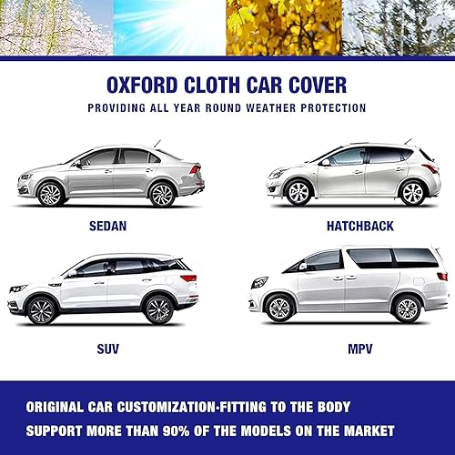 Miniatura 6 de Funda completa de coche compatible con Audi RS2RS Q3RS Q8RS Q e-tron - Fundas de coche para todo tipo de clima, impermeable, transpirable, con