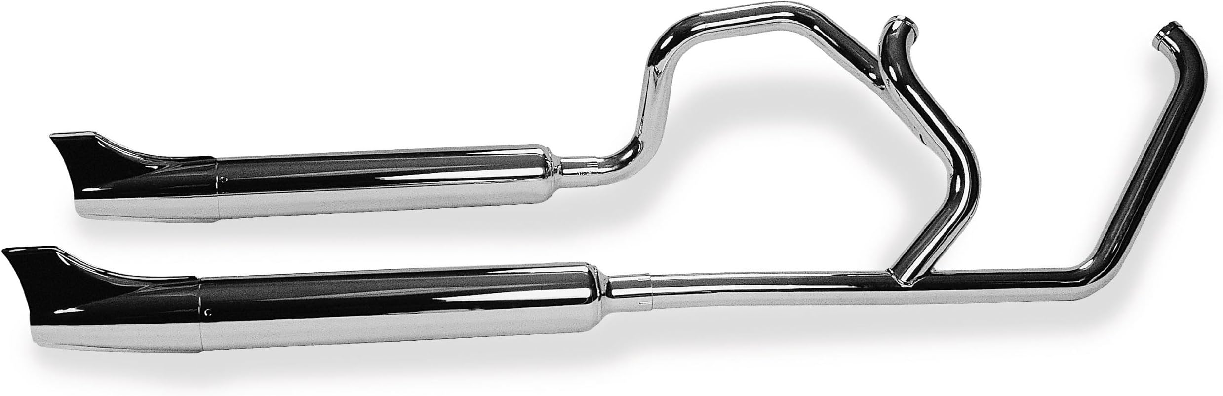 Kerker 128-78083 2:2 Slip-On Exhaust System with Chrome Finish