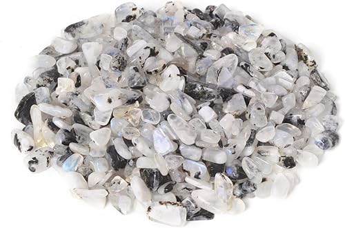 Vista 93 de Justinstones Chips pulidos de hematita triturada piedra rodada adornos curativos de cristal 3.53 oz