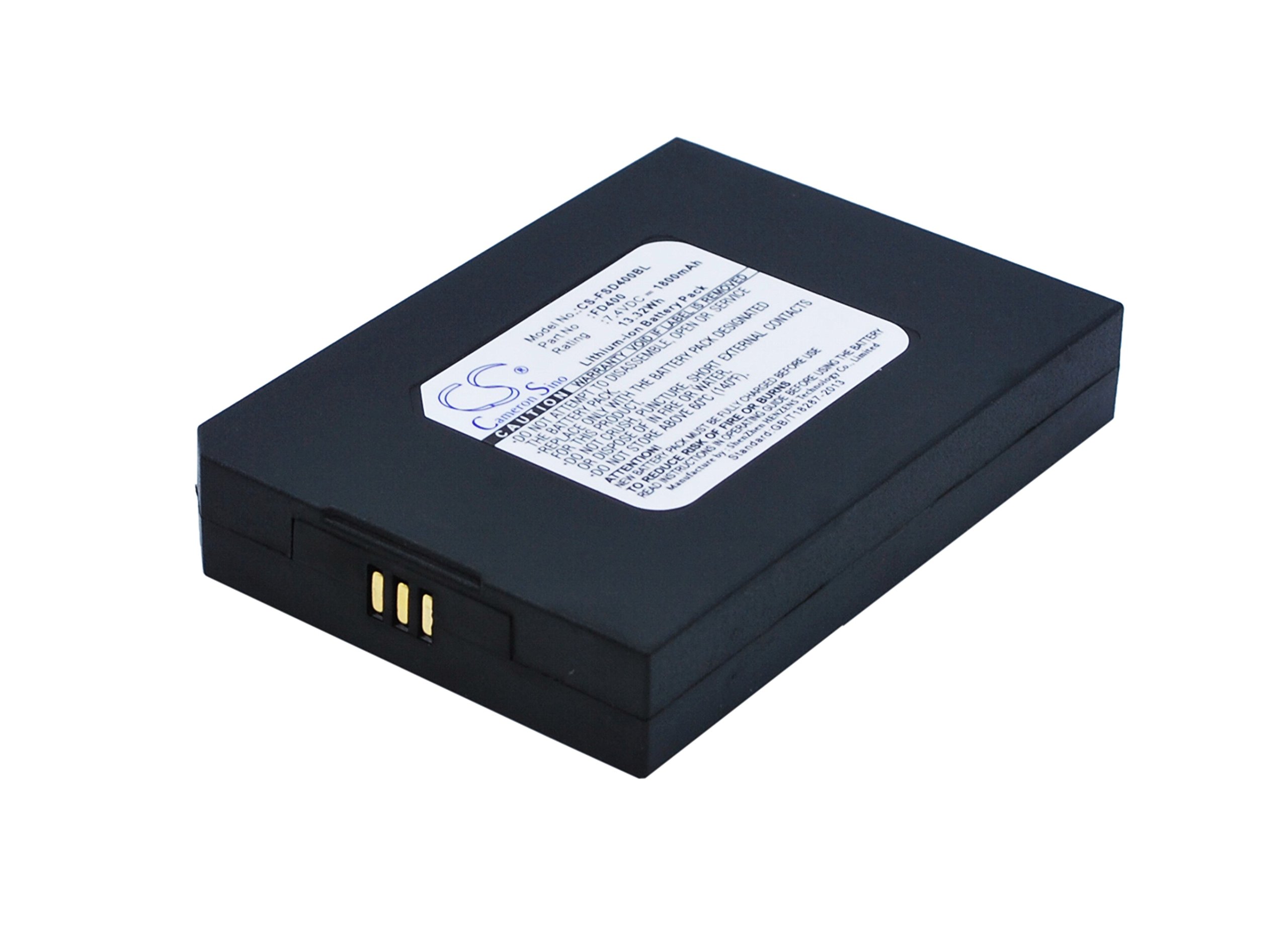 JIAJIESHI Replacement Battery Fit for FirstData FD-400, FD400GT, FD-400Gt, FD-400GW, FD400TI, FD-400Ti, FD-410, FD410DW FD400