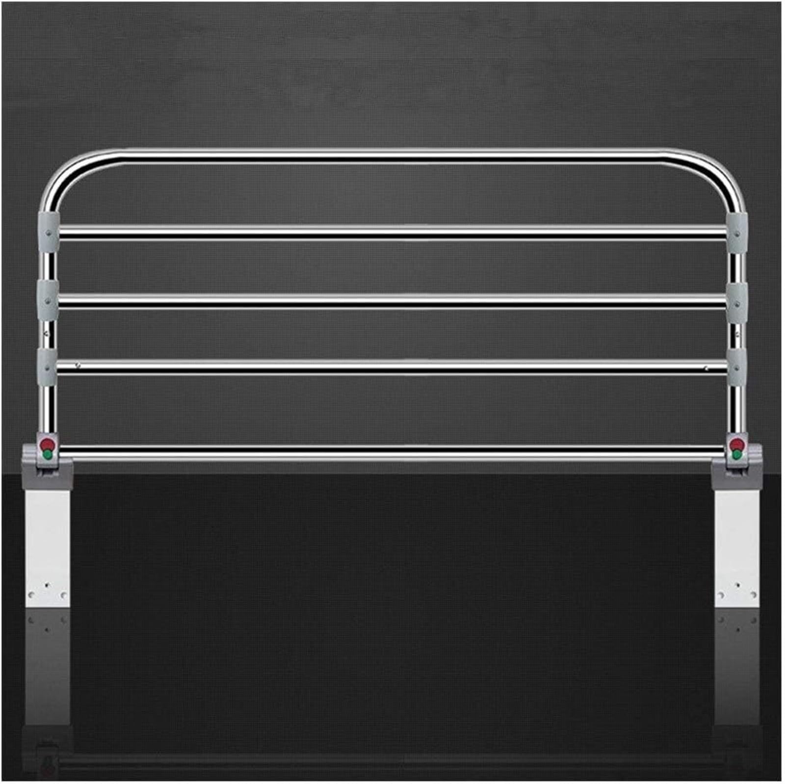 Barandilla de Seguridad para Cama de Ancianos, barandilla Lateral para Cama de Ancianos, barandilla Lateral para Cama Ajustable en Altura, barandilla Lateral para Cama con una Sola