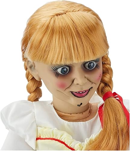 Miniatura 5 de Réplica e muñeca Annabelle de la marca Mezco 18 pulgadas