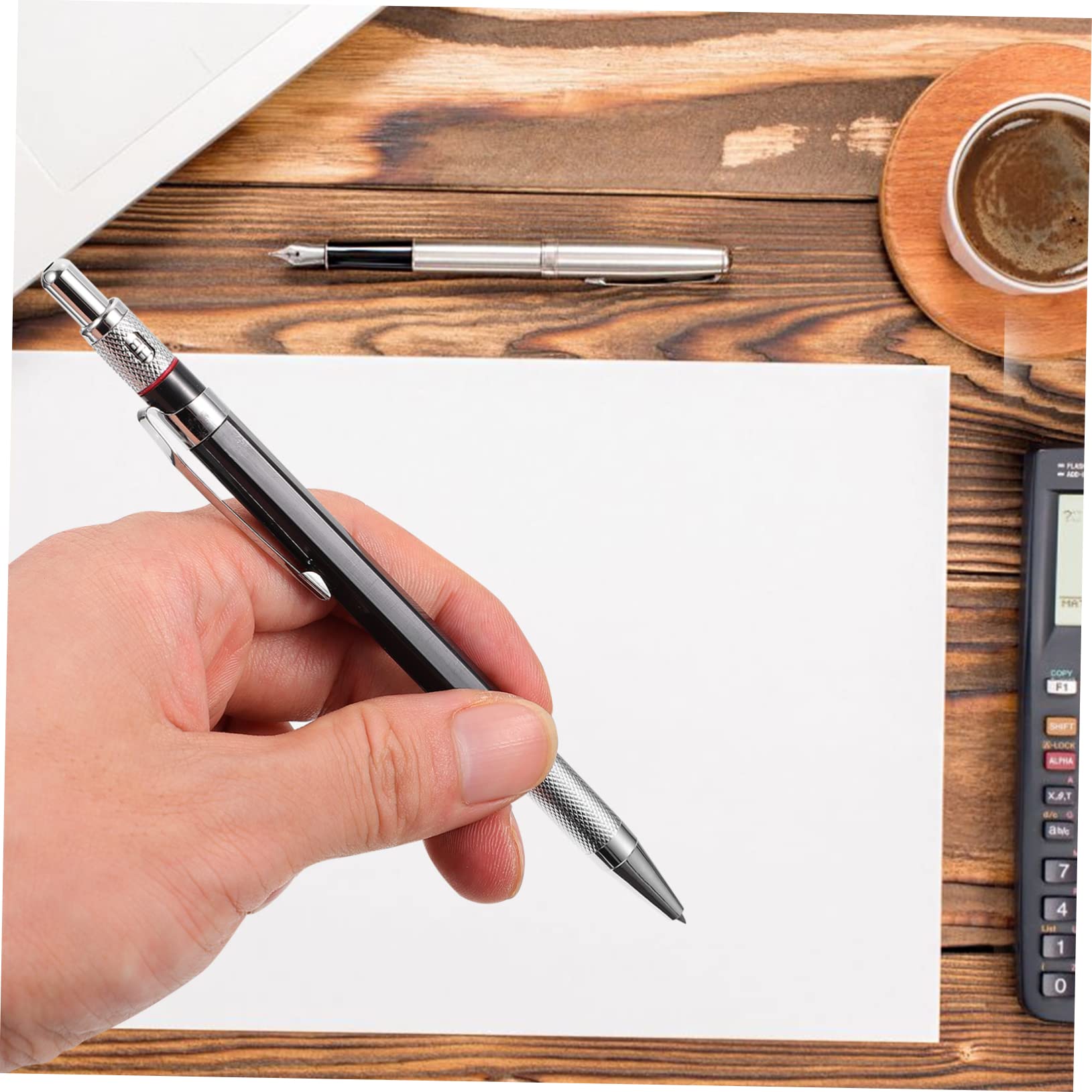 DOITOOL 6 Sätze Teiliges Set Druckbleistift für Zeichnen und Skizzieren Ergonomischer Mechanischer Bleistift mit Minen für Schule und Büro für Künstler und Schüler