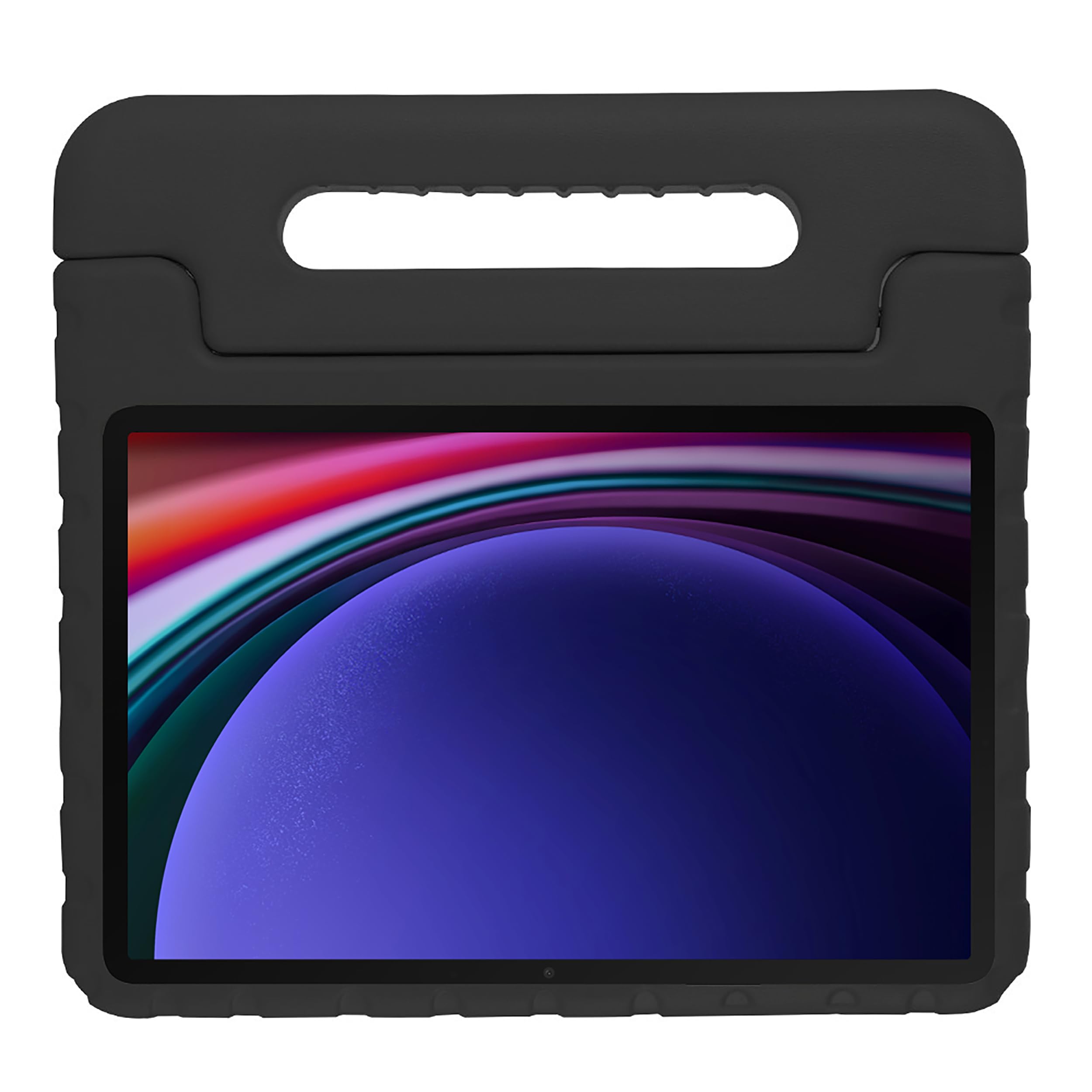 Tablet-Hülle für Kinder geeignet für Samsung Galaxy Tab S9 / S9 FE / S10 FE / S10 Lite - Kinderhülle Tablet Classic - Schwarz