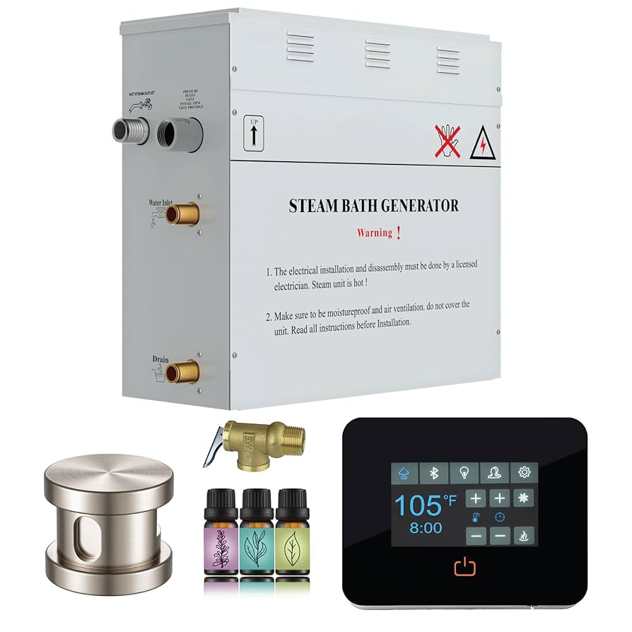 Amazon.com : SaunaSpa Builders Series 4.5kW Steam Bath