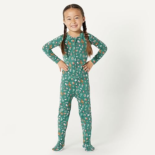 Miniatura 5 de Tienda Essentials x Sofia Grainge - Conjunto de pijama Henley de manga larga para mujer