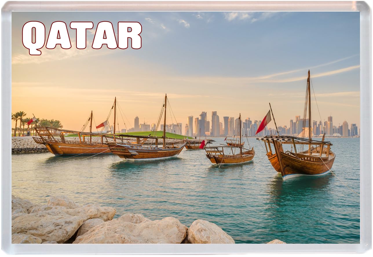 Baked Bean Store Multicolor Qatar - Jumbo Fridge Magnet 96 X 67Mm Bbsfhm1501