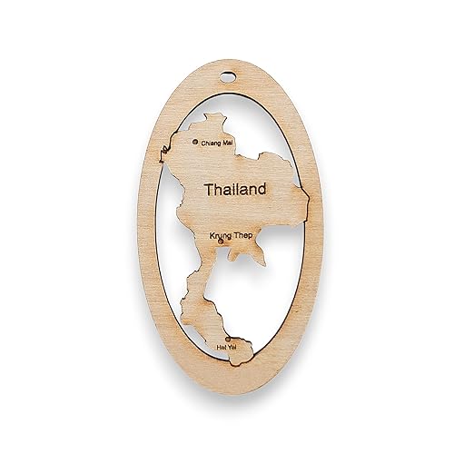 Personalized Thailand Ornament