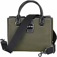 Vista 3 de Allzedream - Correa ancha ajustable para bolso, bolso cruzado con extremos de cuero