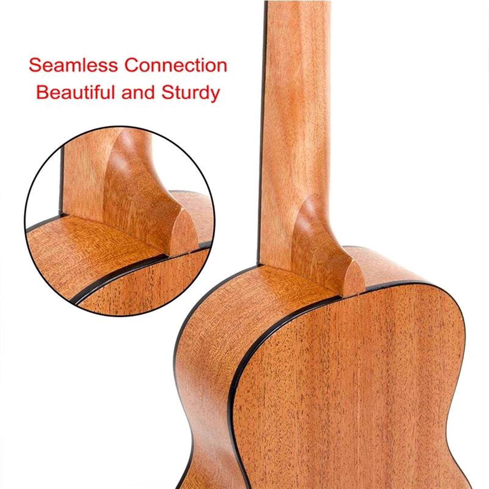 2 Strisce Di Rinforzo In Abete Rosso Per Giunto Posteriore Di Chitarra E Ukulele – 470 Mm, Liuteria