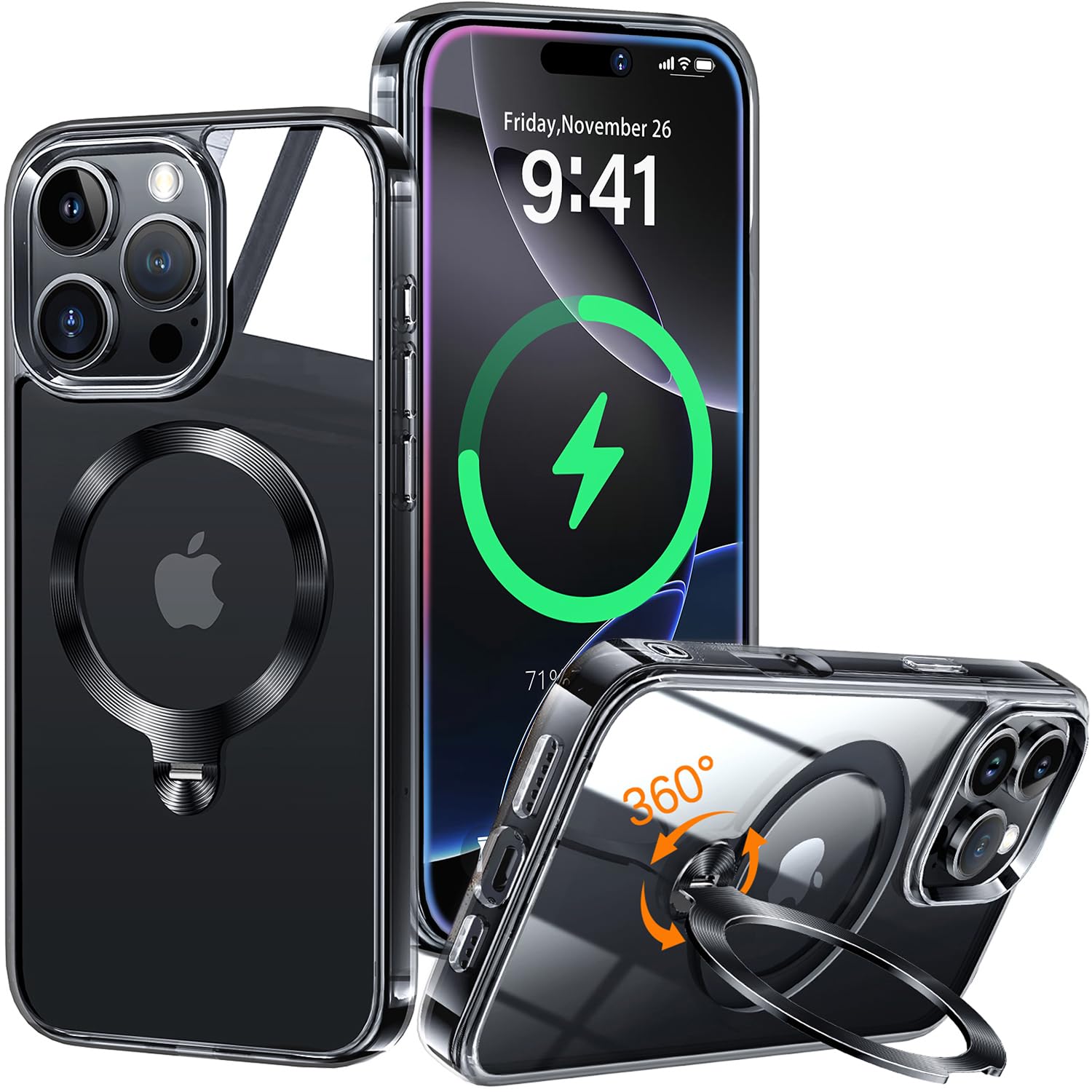 Cover Iphone 14 Pro UEEBAI Custodia Magnetica Per IPhone 16 Pro