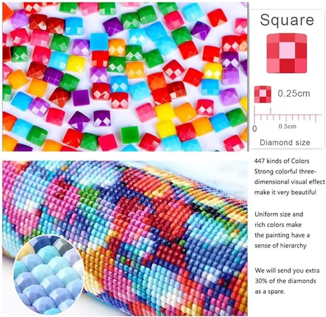 ダイヤモンドアート ペンギン 5D DIYダイヤモンド塗装 30×30cm ダイヤモンドアート ペンギン 5D DIYダイヤモンド塗装 30×30cm