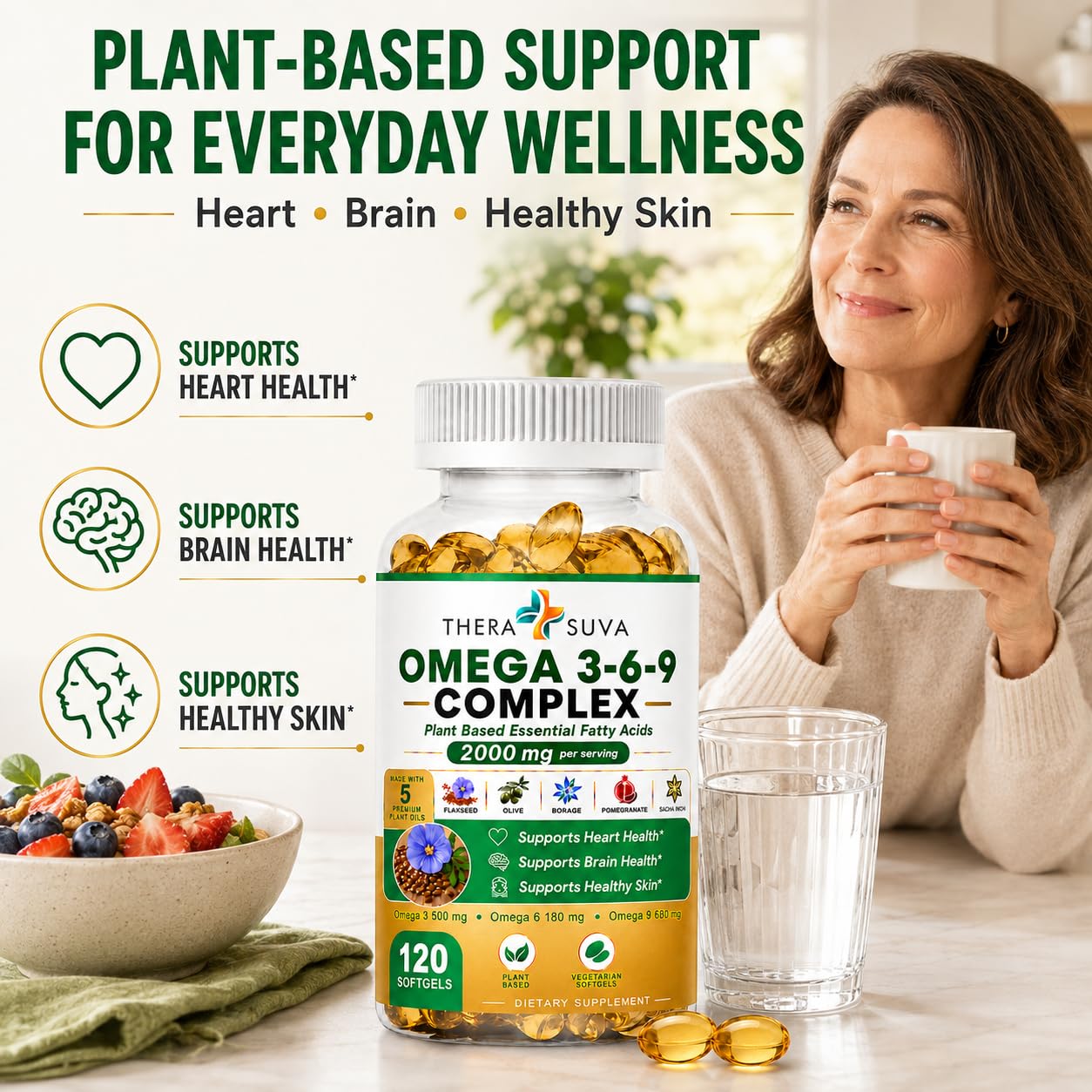 High-Potency Vegan Omega 3-6-9, 120 Veggie Softgels — Amazon image 6