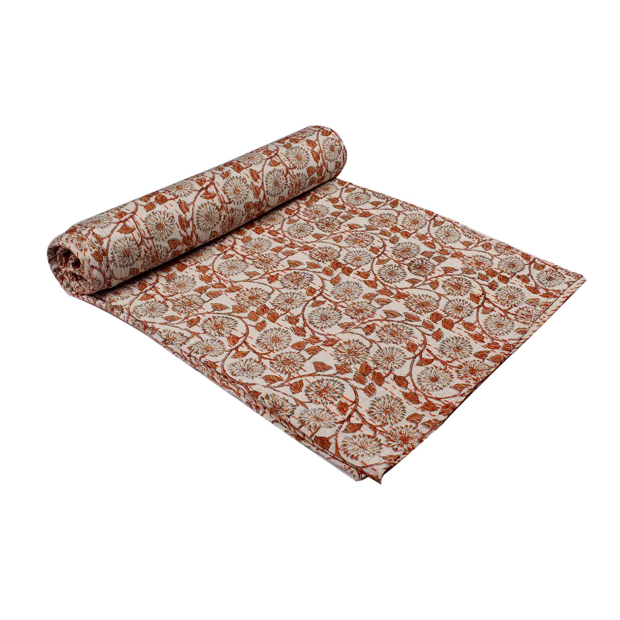 Handmade Quilt en coton pour remplacer les couvertures synthétiques trop chaudes et lourdes