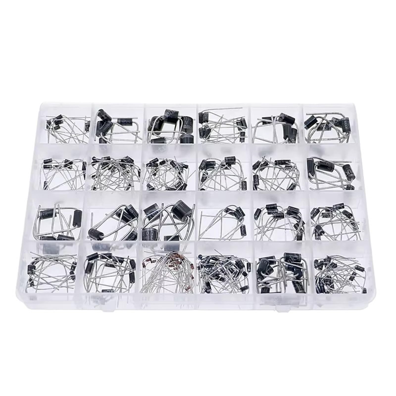 Kit Mix Di Diodi Schottky A Commutazione Rapida Da 265 Pezzi 1N4007 UF5408 UF4007 1N5399 HER308 MUR4100 1N4148 RL207 SR3100 FR607 1N5819 1N5404