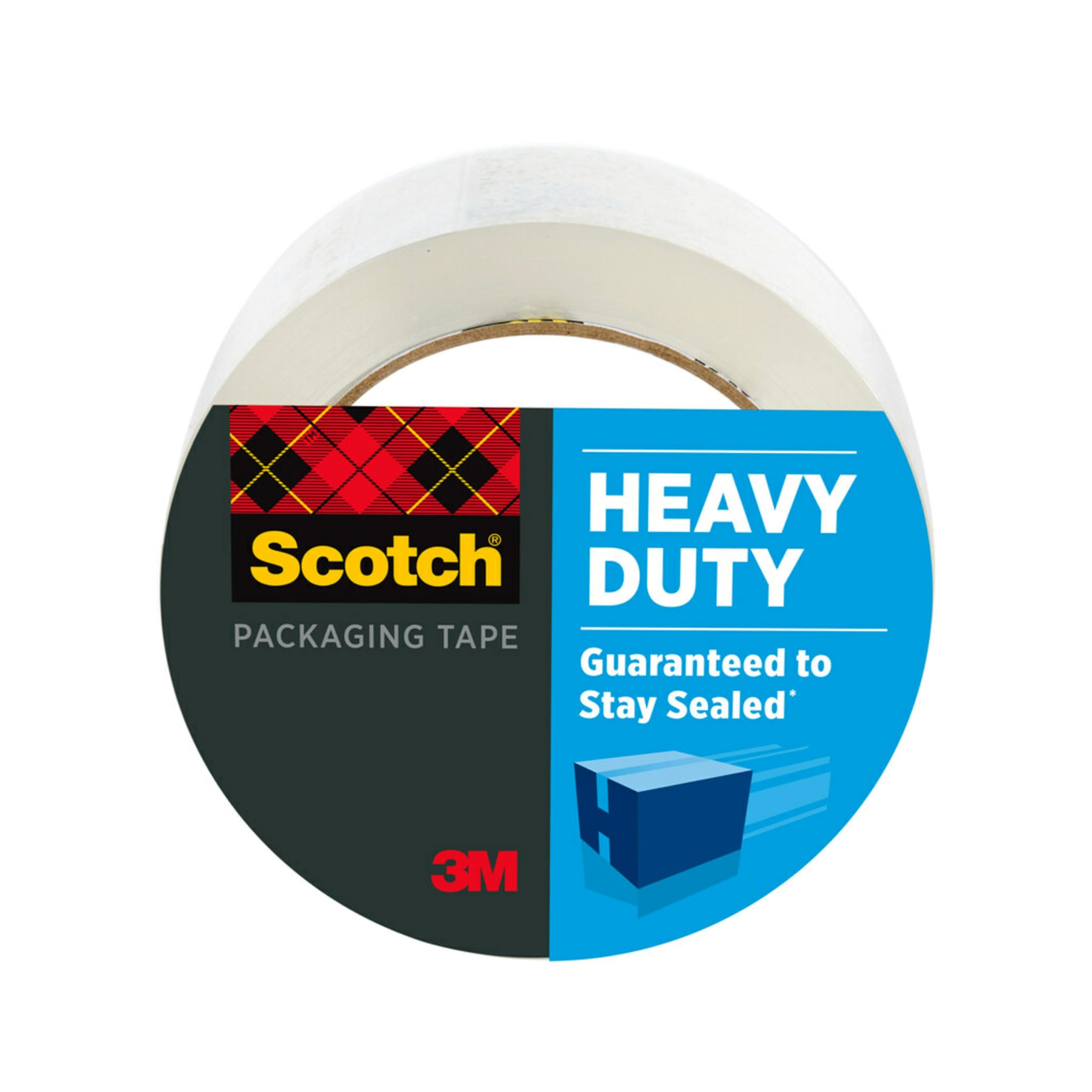 Scotch Heavy Duty Shipping Packing Tape, Clear, Holiday Shipping Supplies, 1.88 in. x 54.6 yd., 1 Tape Roll