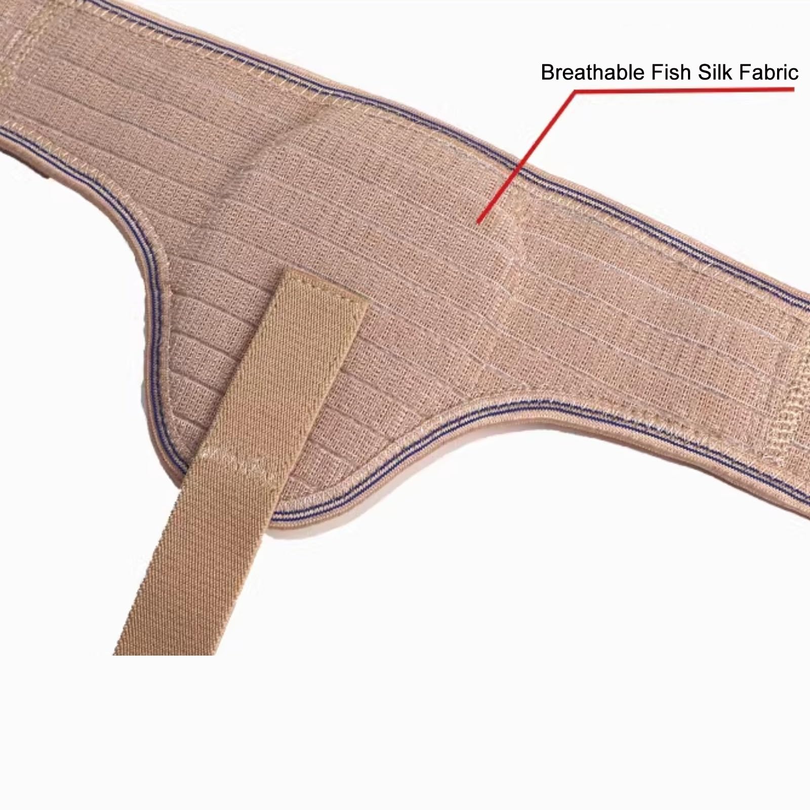 Hernia Belt for Men & Women with Compression Pads, Hernia Support Belt for Left or Right Side Inguinal Adjustable(Black,Medium)