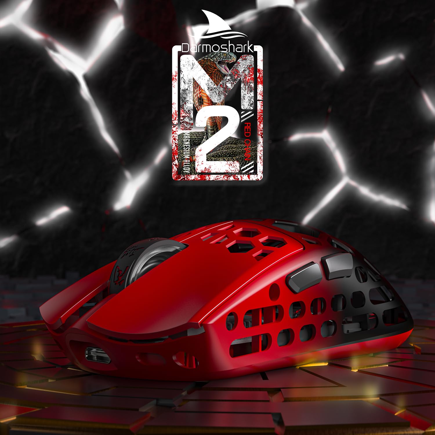 Amazon.com: Darmoshark M2 Wireless Gaming Mouse,Tri-Mode 4K/USB-C  