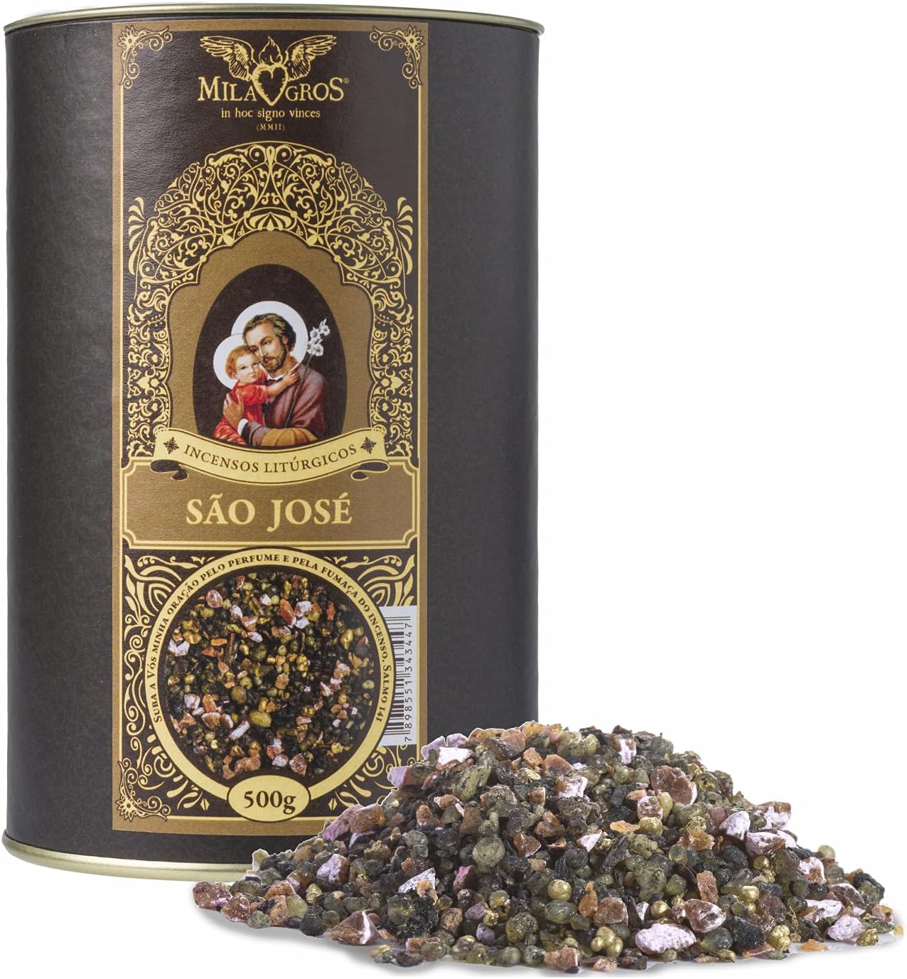 Saint Joseph Church Incense for Censer, Catholic Liturgical Grain (4.4oz)