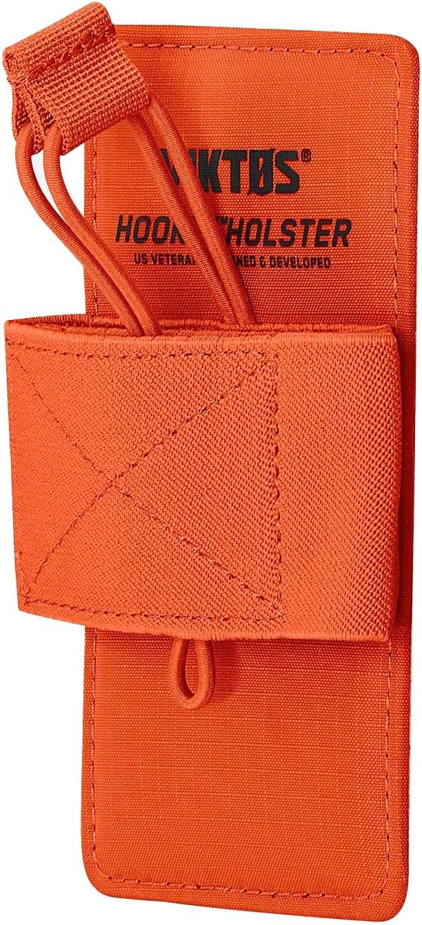 VIKTOS Hookie Holster EV | Universal Compact Low-Profile 3" W x 6" H Tactical Handgun/Pistol Holster w/Adjustable Bungee Retention, Hook-Backed Modular Attachment