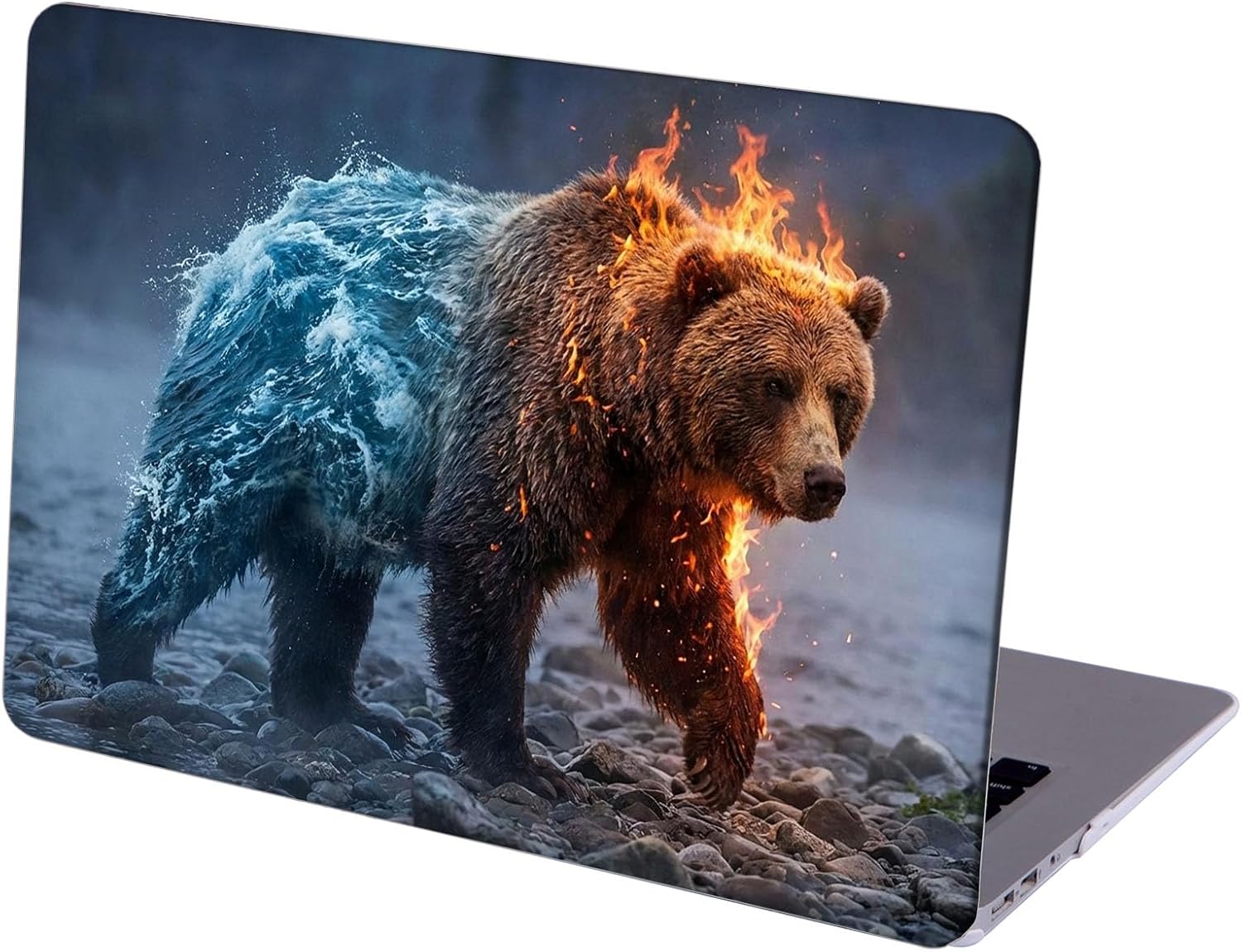 Compatible with MacBook Neo 13-inch, Hard Shell Case with Keyboard Cover and Screen Protector (A3404 A18 Pro chip, 2026 Release) - Grizzly MC22553