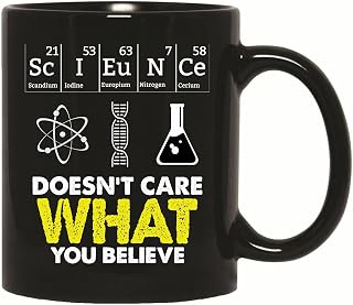 Unique Science Gift Idea for Chemist Science Lovers 11oz 15oz Black Coffee Mug